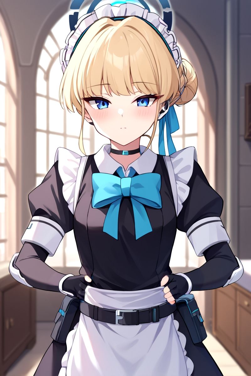 サンプル画像1:H-Archive 無表情メイドに絞られる 〜飛〇馬トキ〜(バーチャルアナコンダ) [d_417165]