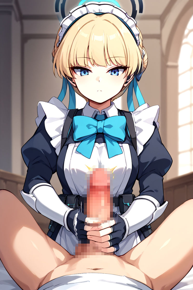 サンプル画像3:H-Archive 無表情メイドに絞られる 〜飛〇馬トキ〜(バーチャルアナコンダ) [d_417165]