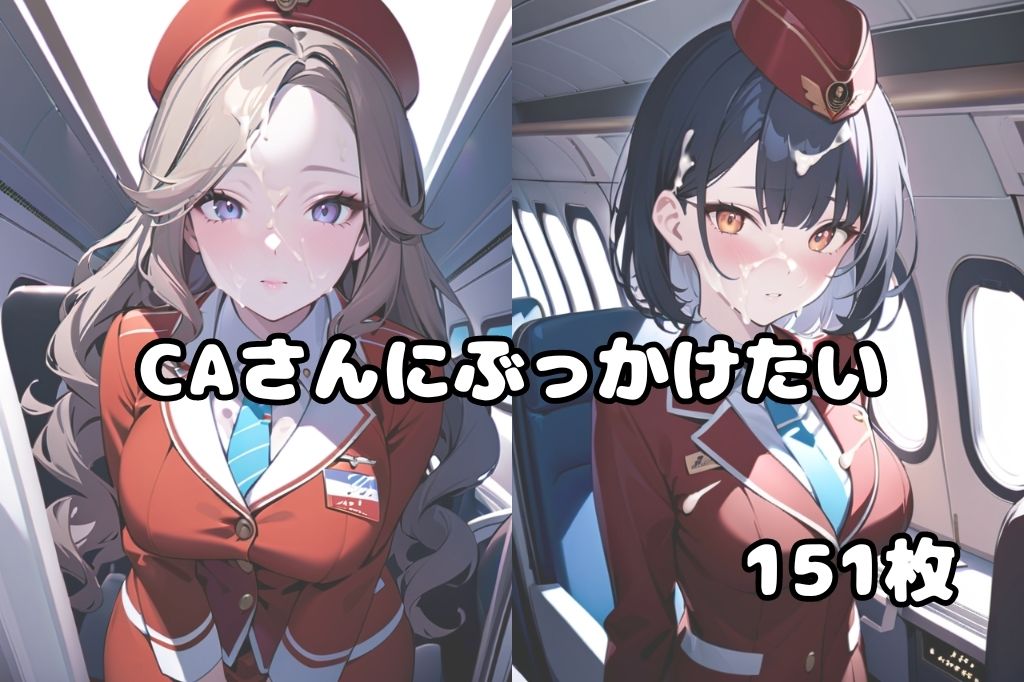 サンプル画像1:ぶっかけサービス始めました〜キャビンアテンダント編〜(彩風  咲) [d_417171]