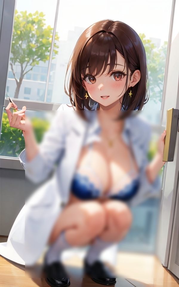 サンプル画像5:白衣着てみたよ 〜癒やしてあげる〜(ひと夏の恋) [d_417189]