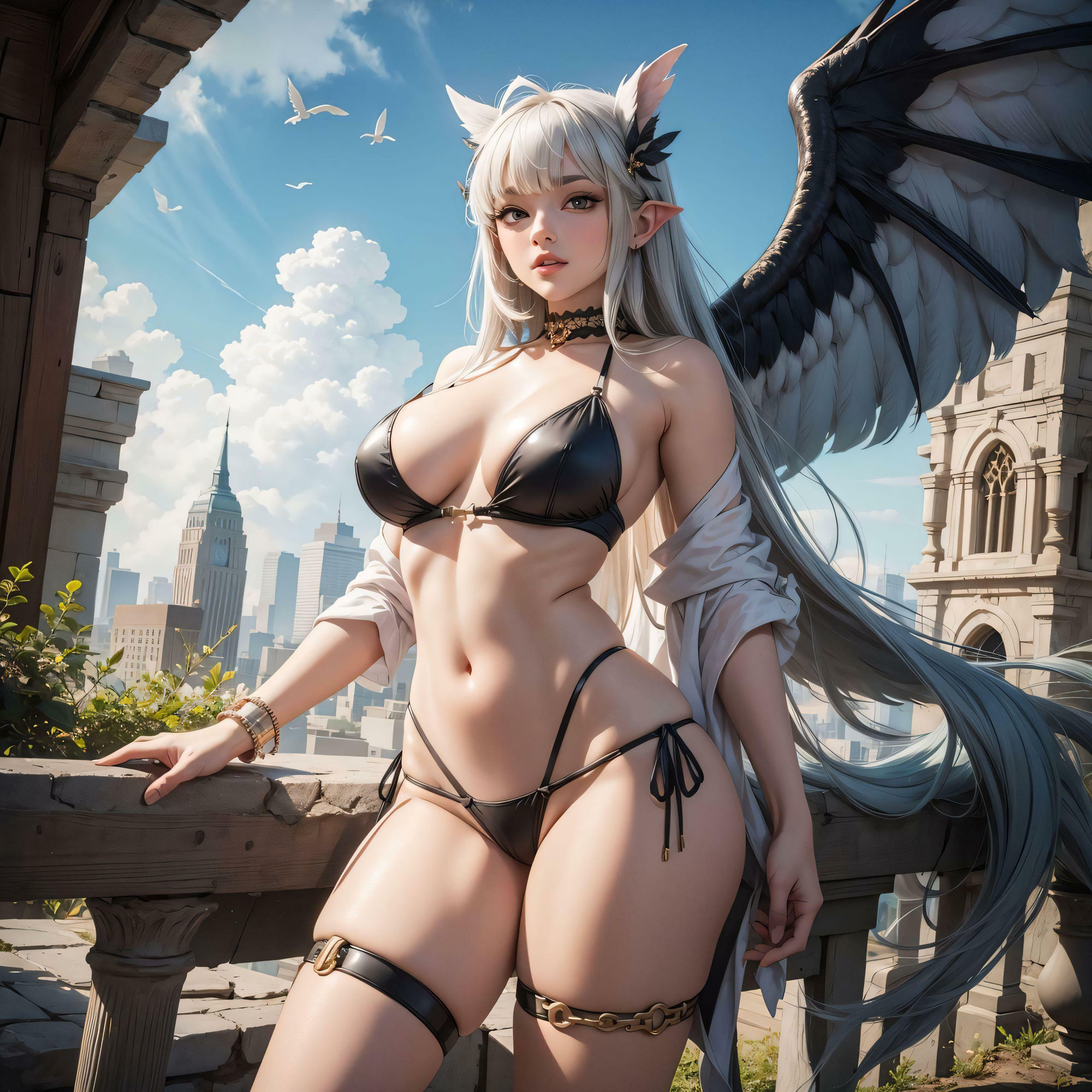 サンプル画像3:羽の飾りもの(おとぎばなしのかぎしっぽ) [d_417307]