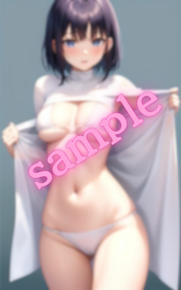 サンプル画像1:ビキニ姿にお着換え中〜【美少女の厳選画像種】(AIラブ4) [d_417325]