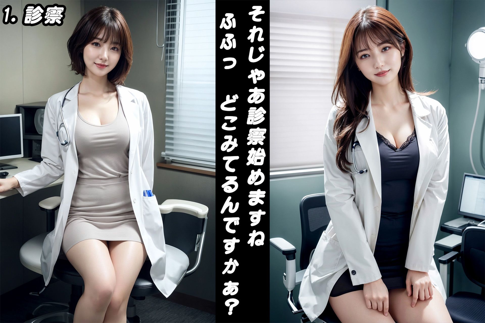 サンプル画像2:女医の露わな肌に魅せられて(PacificOcean) [d_417472]