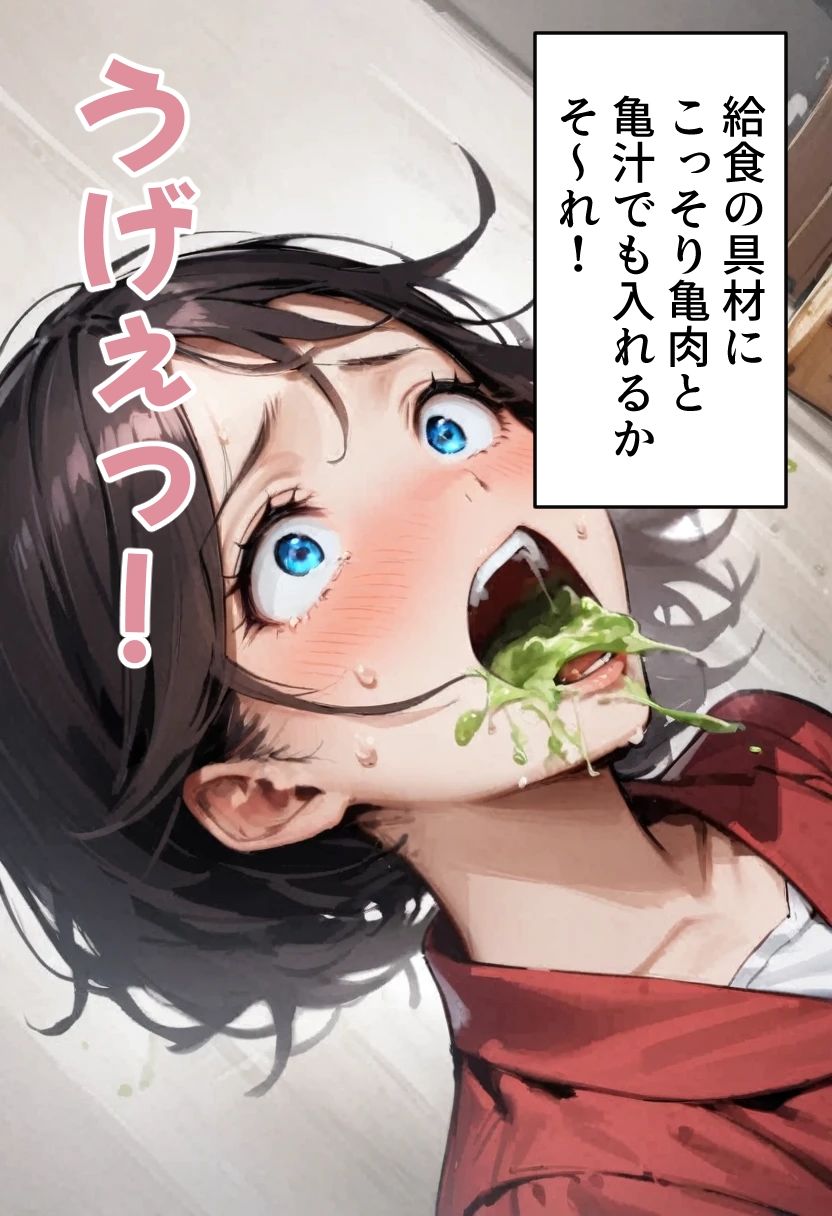 サンプル画像2:足刈がイク！ ゲロ編(コーンパン) [d_417490]