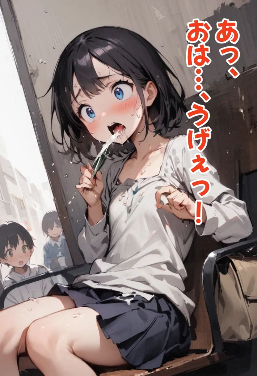 サンプル画像6:足刈がイク！ ゲロ編(コーンパン) [d_417490]