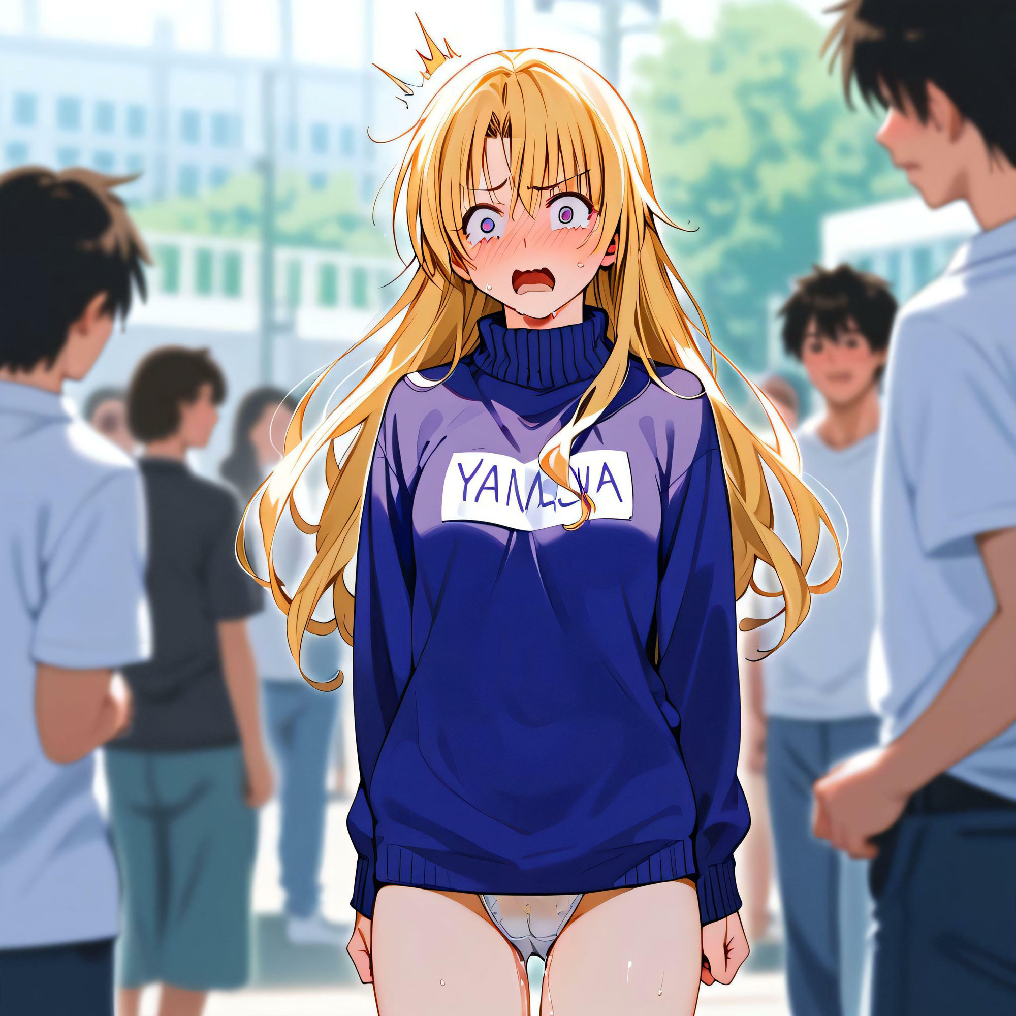 サンプル画像2:隣のあの子は露出狂(ミスティリアム) [d_417524]