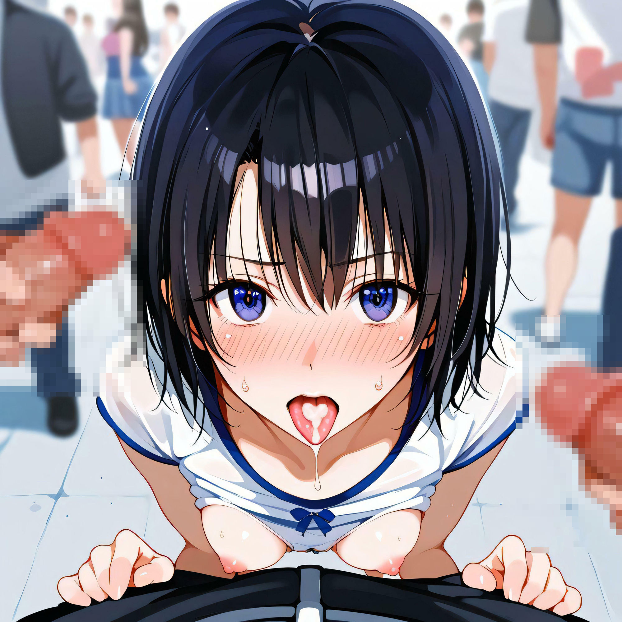 サンプル画像4:隣のあの子は露出狂(ミスティリアム) [d_417524]