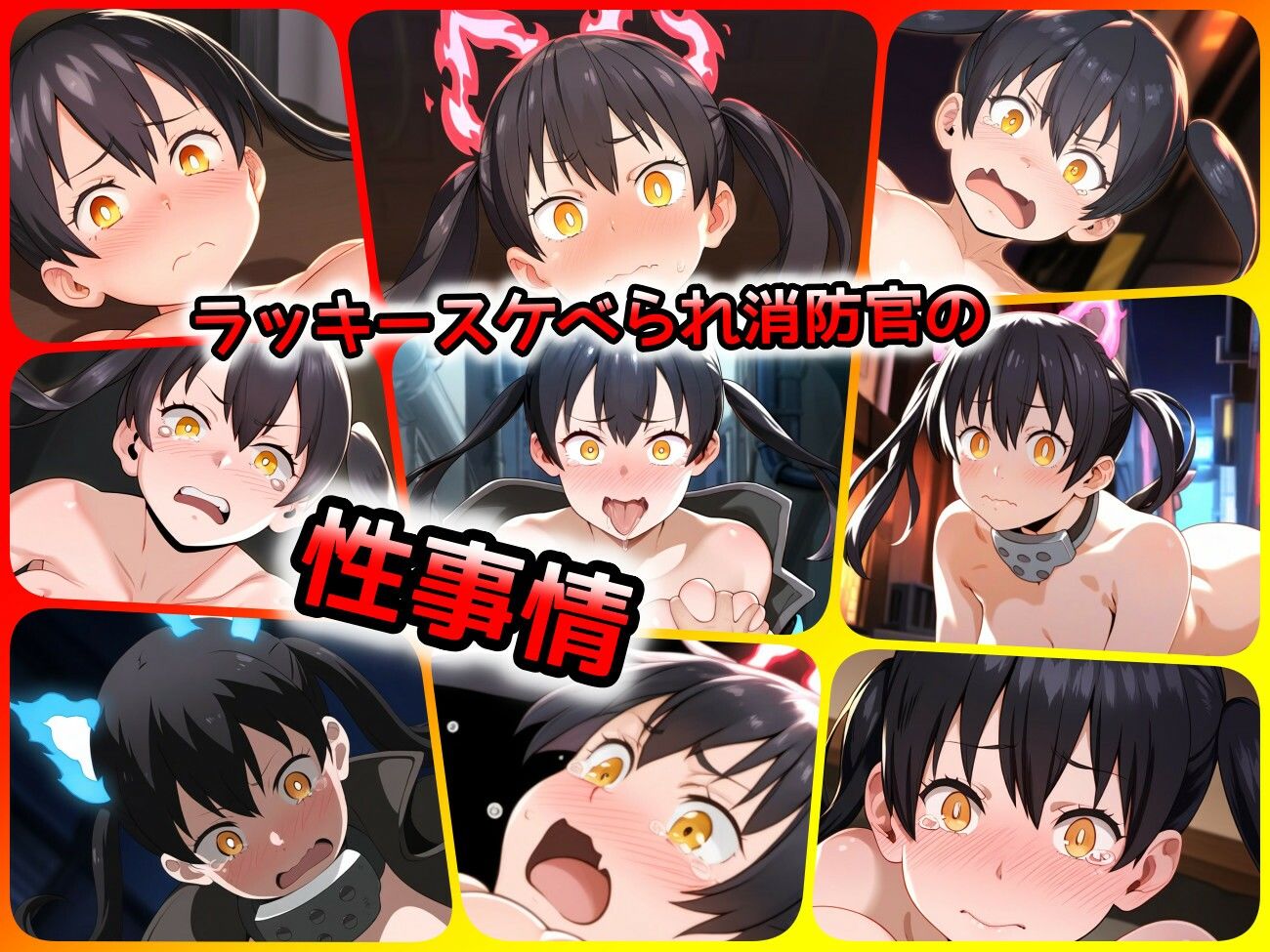 サンプル画像1:ラッキースケベられ消防官の性事情(ある) [d_417529]