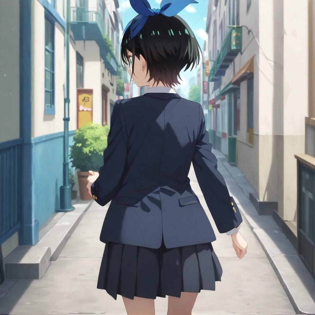 サンプル画像2:俺の瑠〇 〜肉便器NO.2 更科 瑠〇 いつも積極的でグイグイくる後輩〜(俺のAIする肉便器) [d_417532]