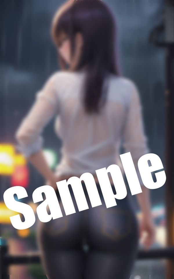 サンプル画像2:屋外で美女をバック攻め〜おしりを突き出して誘惑されて…「後ろからハメてほしいの」(美女ワンダーランド) [d_417538]