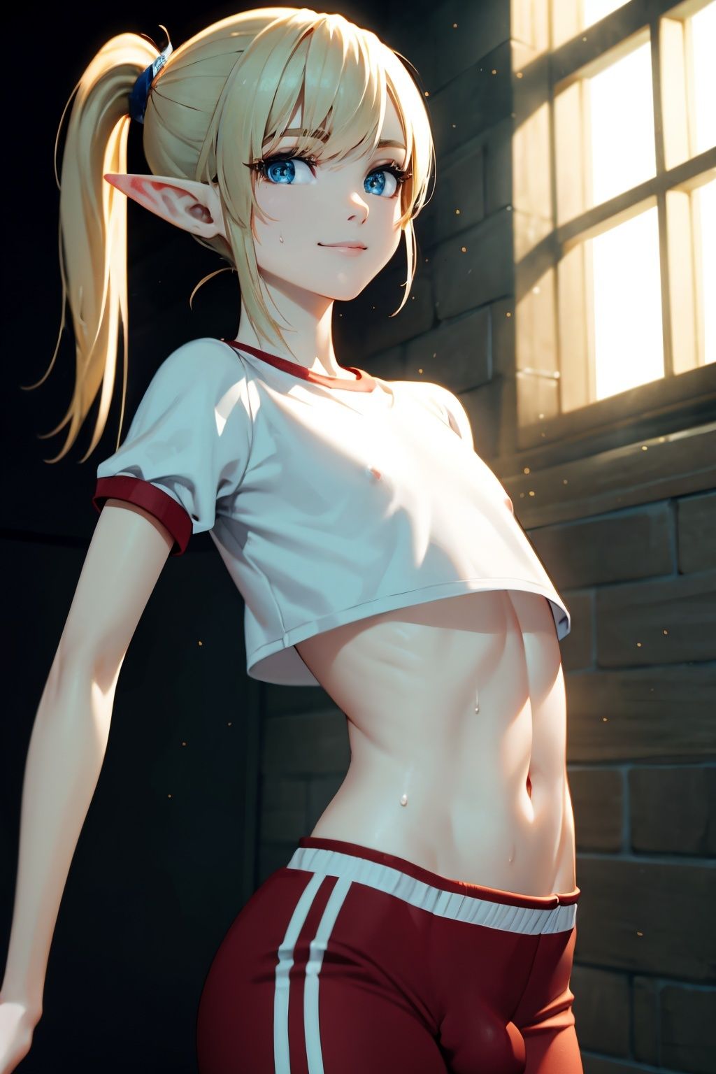 サンプル画像1:エルフの男の娘ミニCG集 Vol.4(Bokkemon) [d_417539]