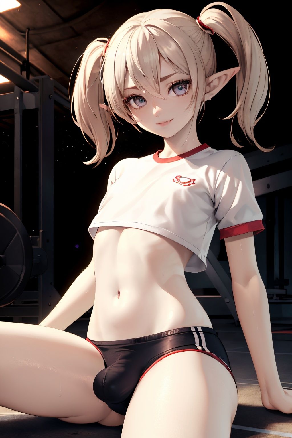 サンプル画像4:エルフの男の娘ミニCG集 Vol.4(Bokkemon) [d_417539]