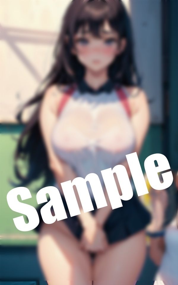 サンプル画像4:テニス部員が大胆露出〜真夏のテニスは暑すぎて…(えちえち見放題) [d_417566]