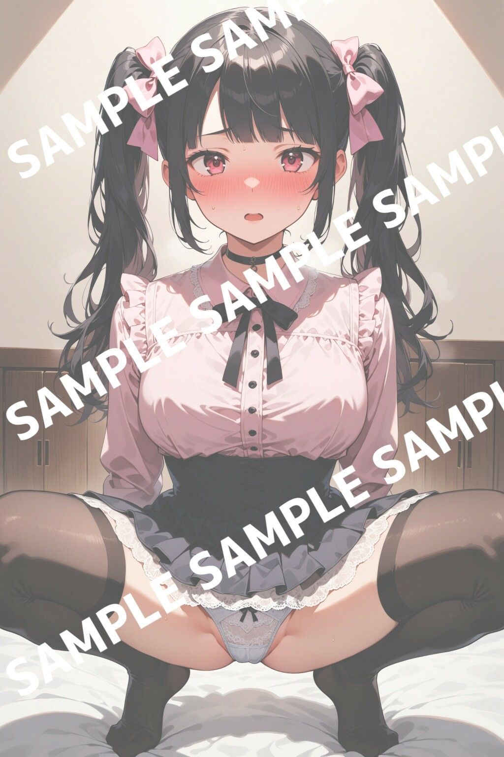 サンプル画像2:地雷系女子の誘惑（廉価版）(AI天獄) [d_417615]