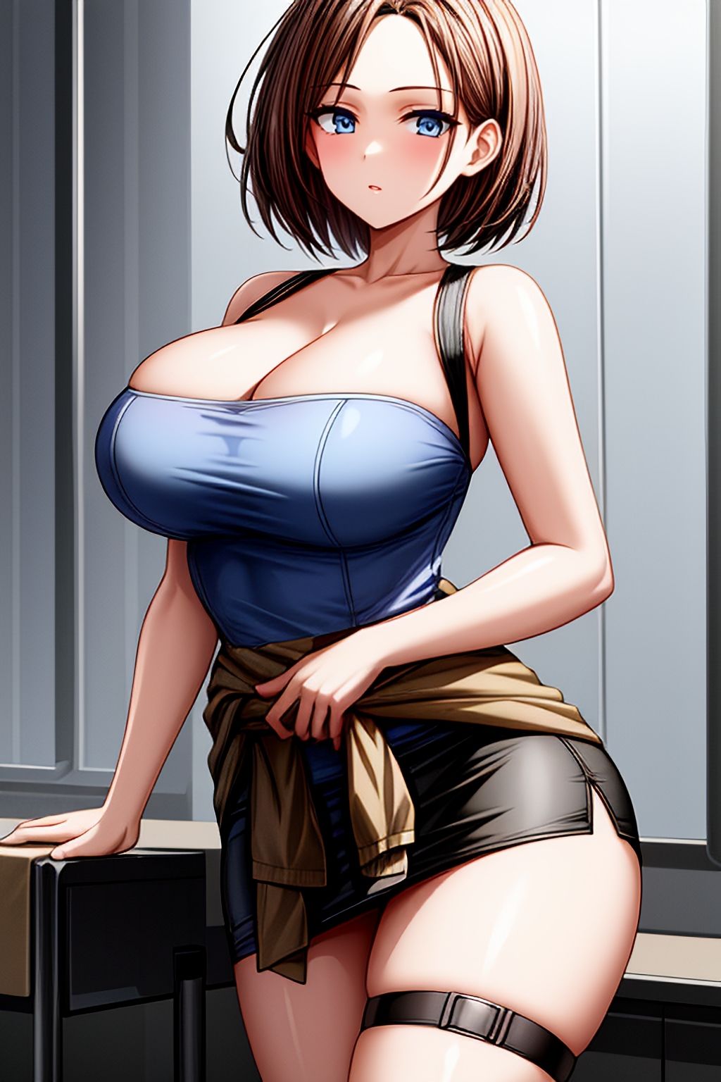 サンプル画像1:AIさんに描いてもらった星みたいな名前をした特殊部隊の婦警さん(参番茶屋) [d_417759]