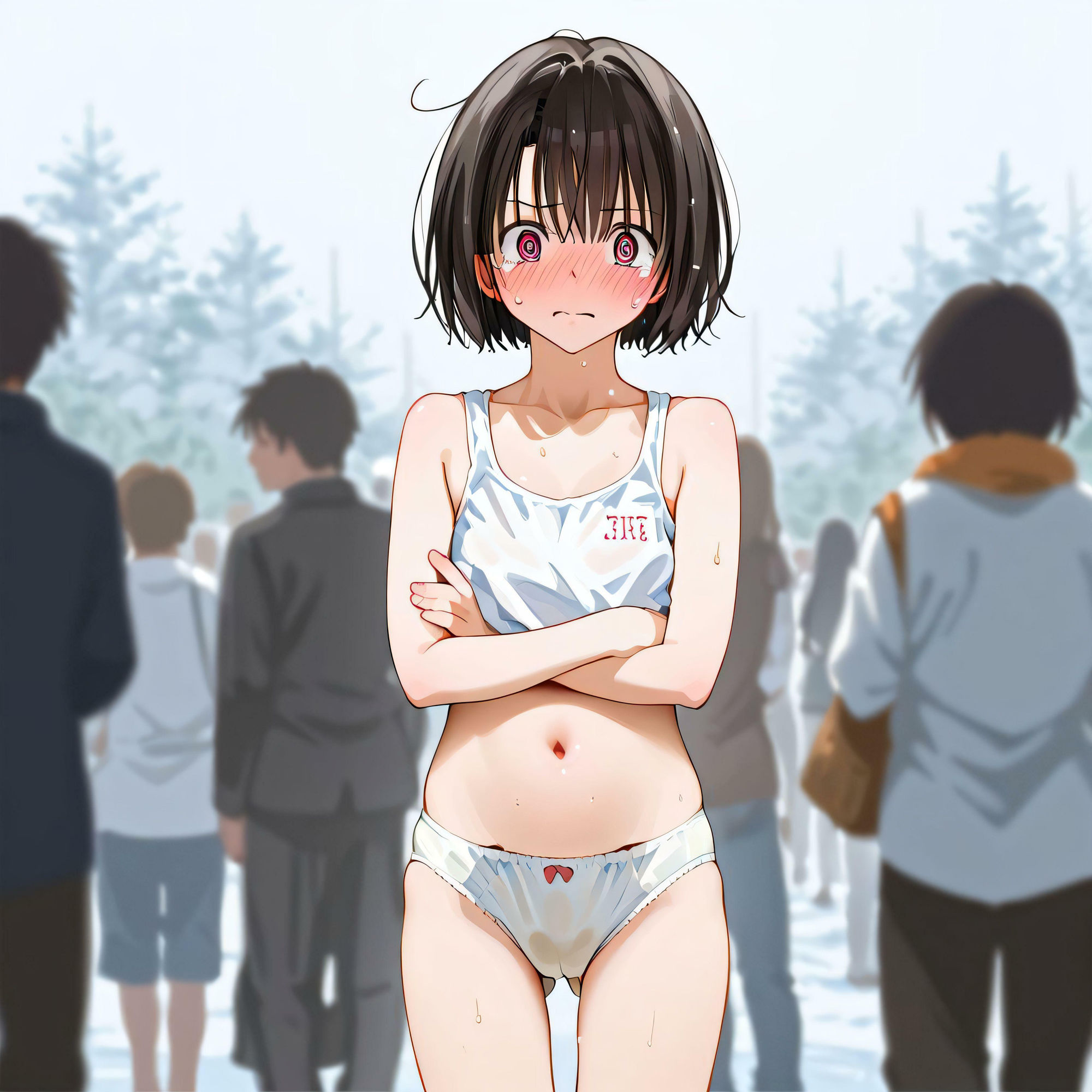 サンプル画像4:トラブルメーカーの露出狂(ダークライトファクトリー) [d_417798]