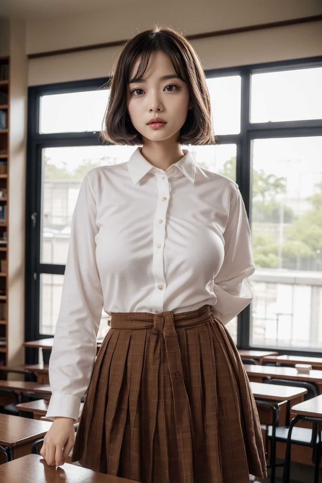 サンプル画像1:素人女子校生 彼氏持ちの可愛い後輩とやりまくり(美女建設株式会社) [d_417867]