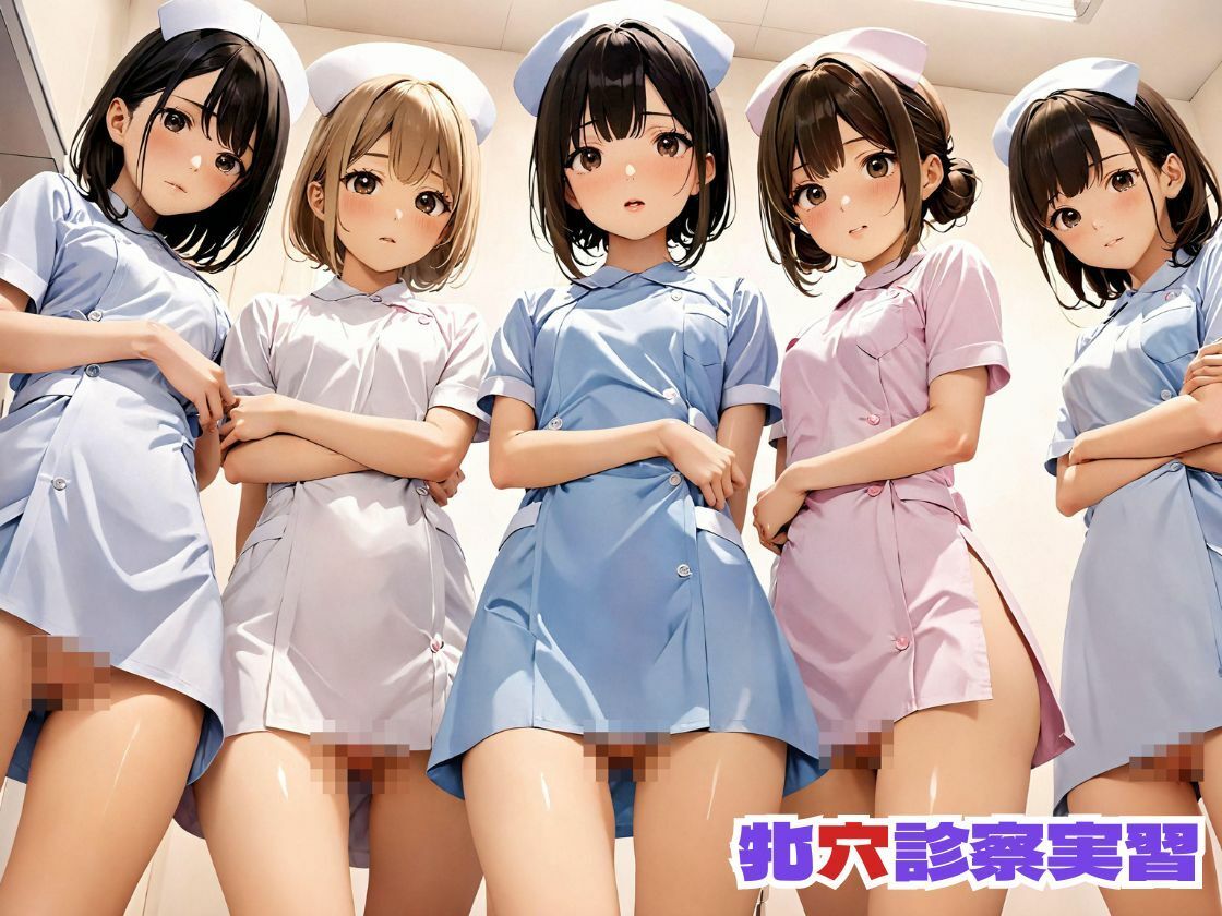 サンプル画像1:新人ナース牝穴診察実習 Vol.2【4K】(牝あんな) [d_417942]