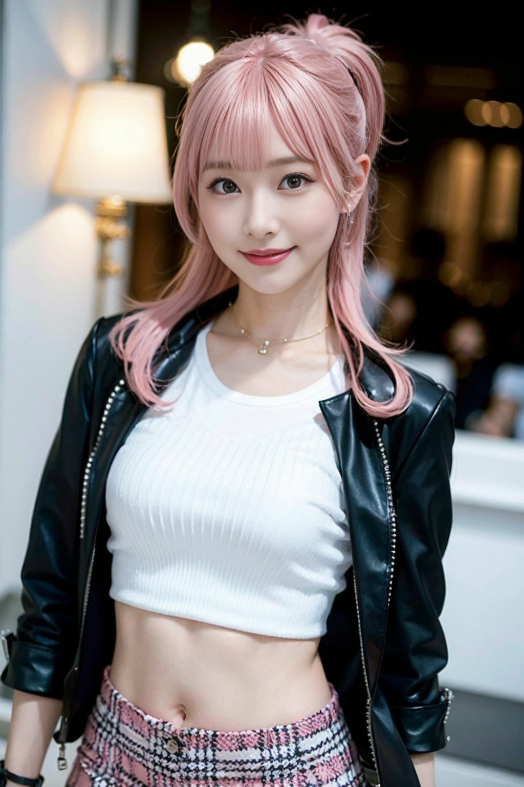 サンプル画像1:白ギャル界最高傑作！とにかく可愛い白ギャルと中出しSEX(妄想族AI) [d_417991]