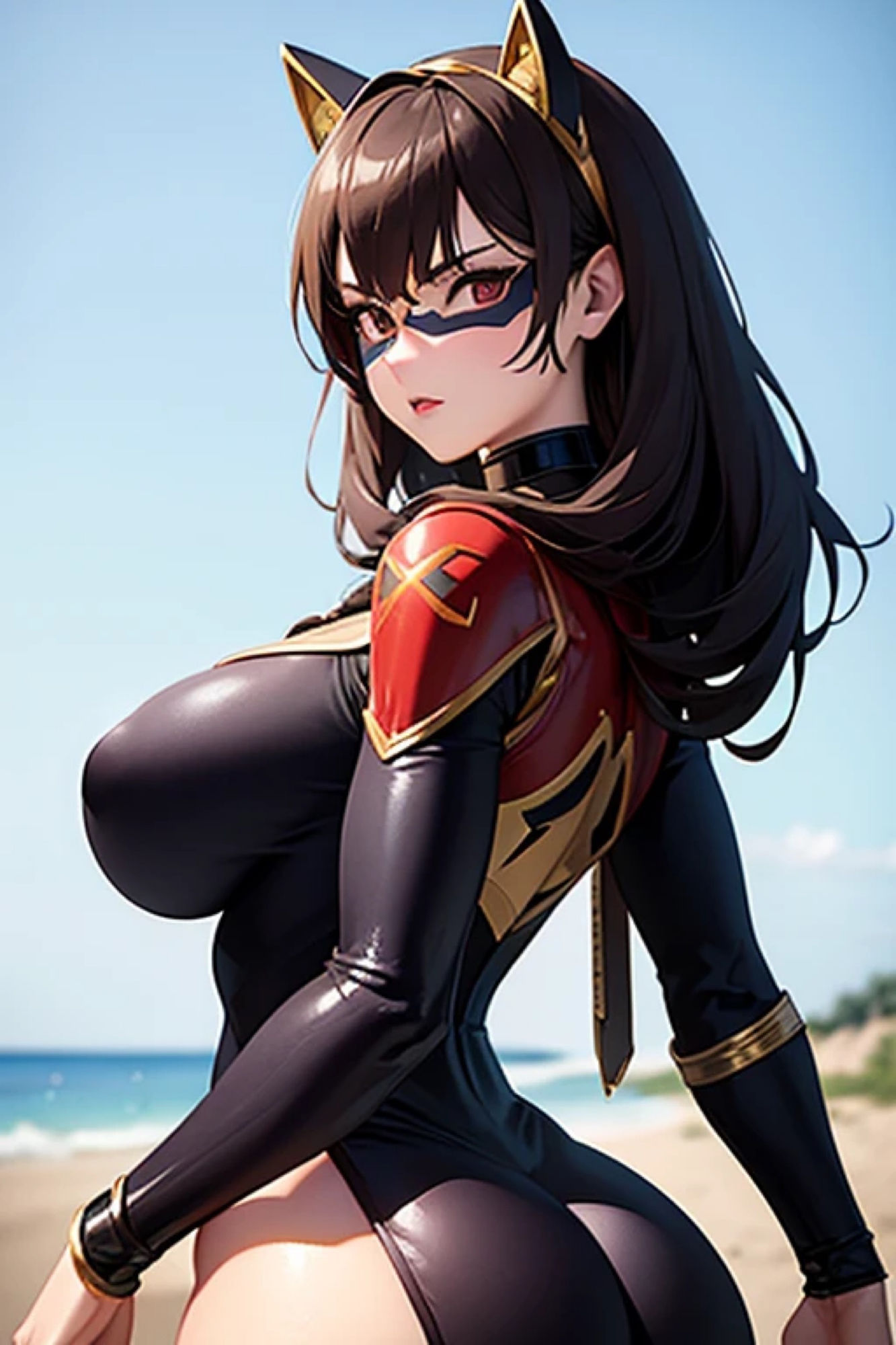 サンプル画像3:ブラウンヒロインのアレやコレ(rweb324) [d_418024]