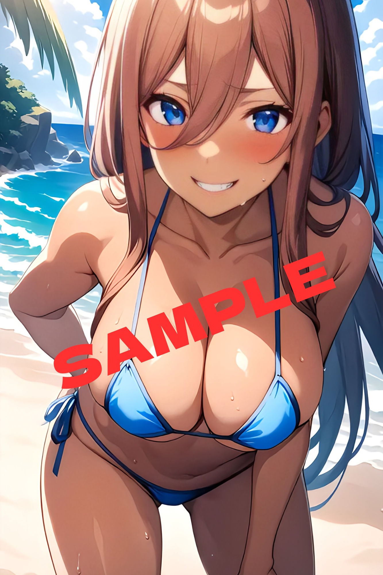 サンプル画像3:中野◯玖 真夏の日焼けSEX(かわいあい) [d_418035]