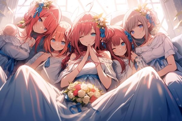 ドレス美少女28 ウエディングドレス×アイドルグループ (d_418098) - d_418098jp-009