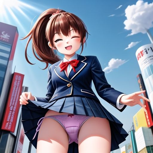 サンプル画像4:渋谷のJK盗撮(KD出版) [d_418169]