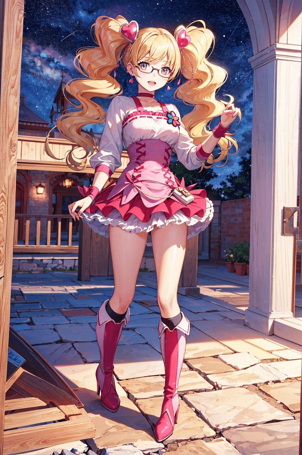 サンプル画像3:【フレッシュプ〇キュア！】キュ〇ピーチ 桃〇ラブの写真集(DJart_ISUKO) [d_418176]