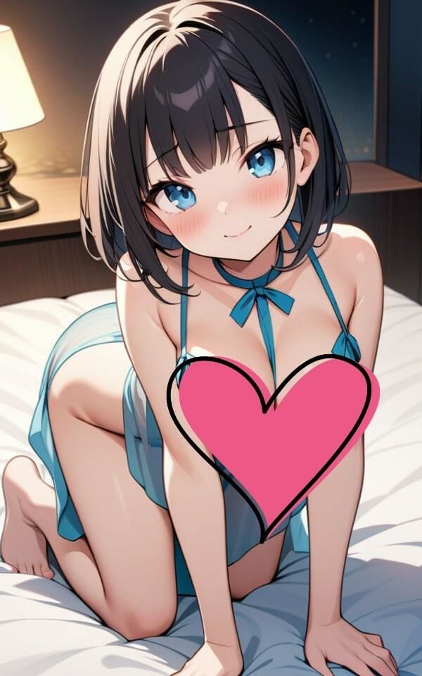 サンプル画像2:恥じらいのキャミ姿(おしくらまんじゅう) [d_418269]