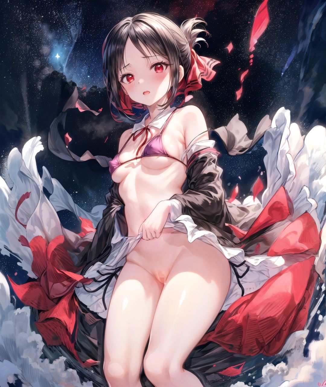 美少女たちのひととき・〇宮かぐや（かぐや様は告らせたい）のサンプル画像 6