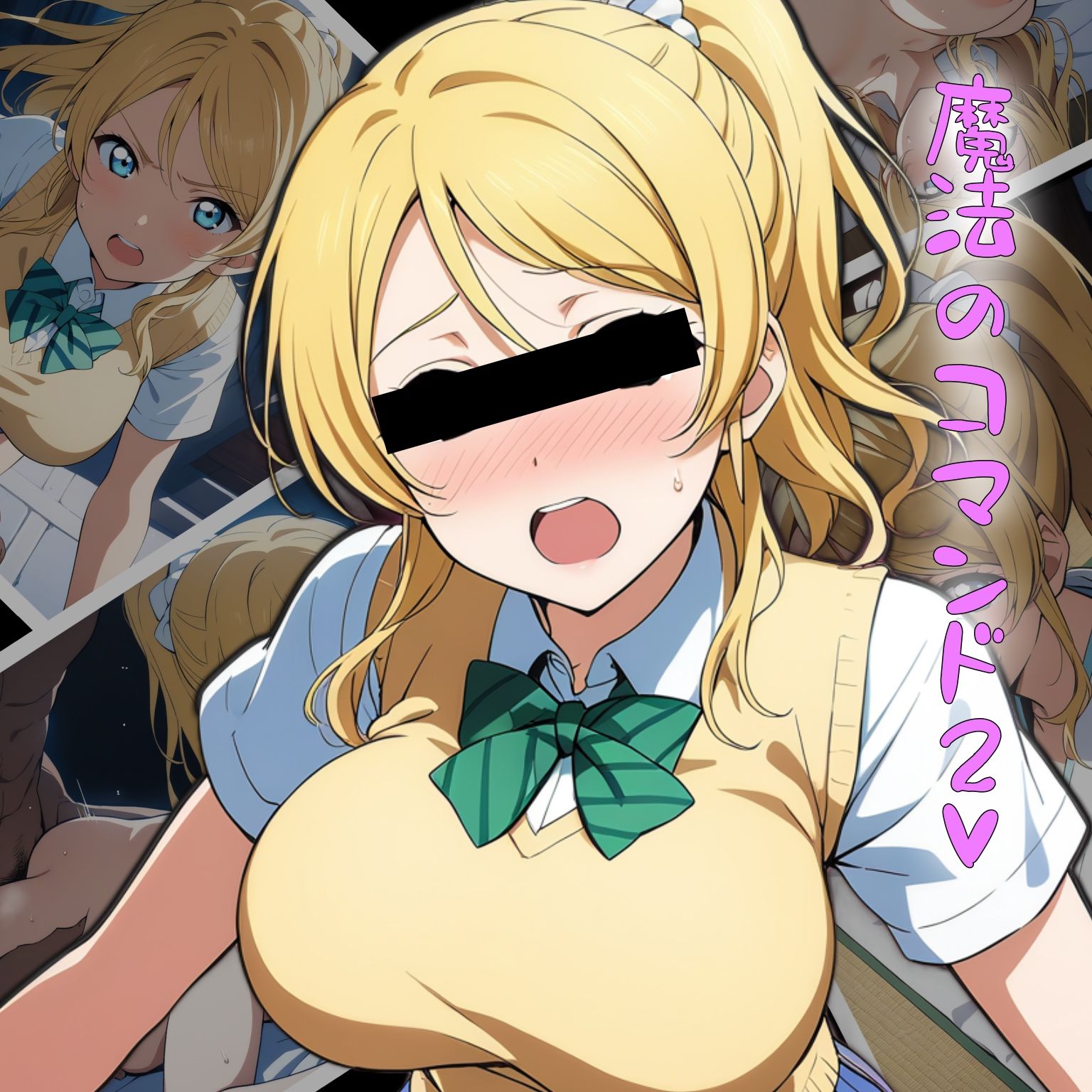 サンプル画像1:魔法のコマンド2。親友のスクールアイドルも自分のモノに(タバタコポン) [d_418370]