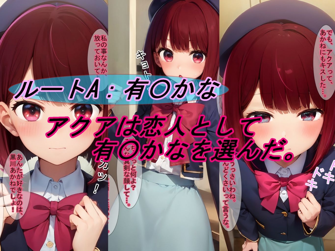 サンプル画像1:【ルート選択シリーズ vol.02】推〇の子編2(魔術師プロトン2D) [d_418412]