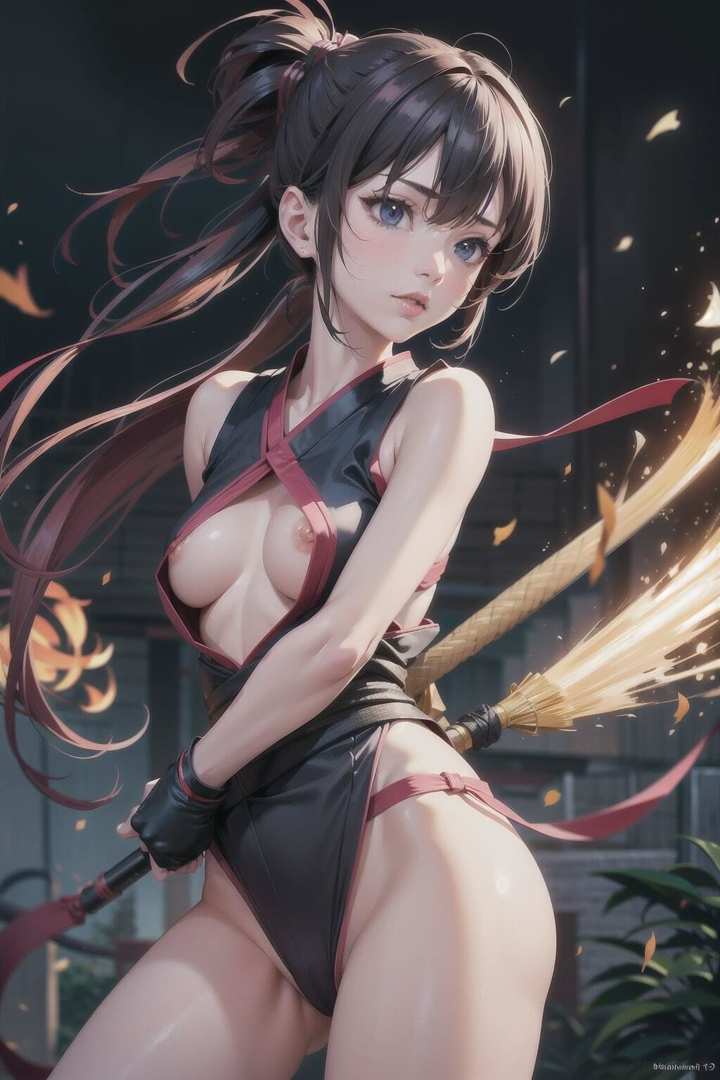 サンプル画像3:くノ一美女のCG集 ver.ANIME(駆け抜けて性春) [d_418422]