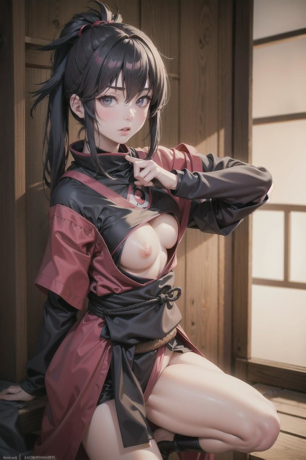 サンプル画像4:くノ一美女のCG集 ver.ANIME(駆け抜けて性春) [d_418422]