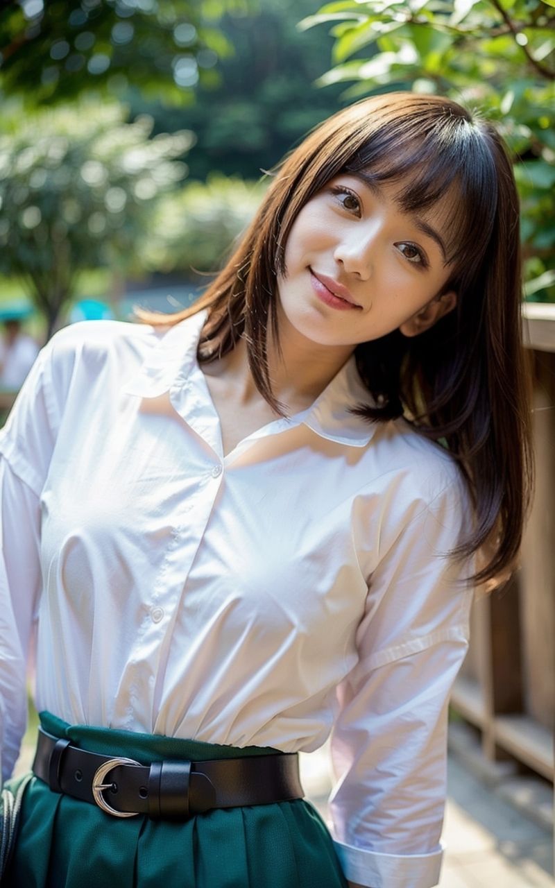 サンプル画像3:美人彼女と過ごす休日2「今日は開放的な気分」【AI美女グラビア写真集】(AIデジタルドリームス) [d_418430]