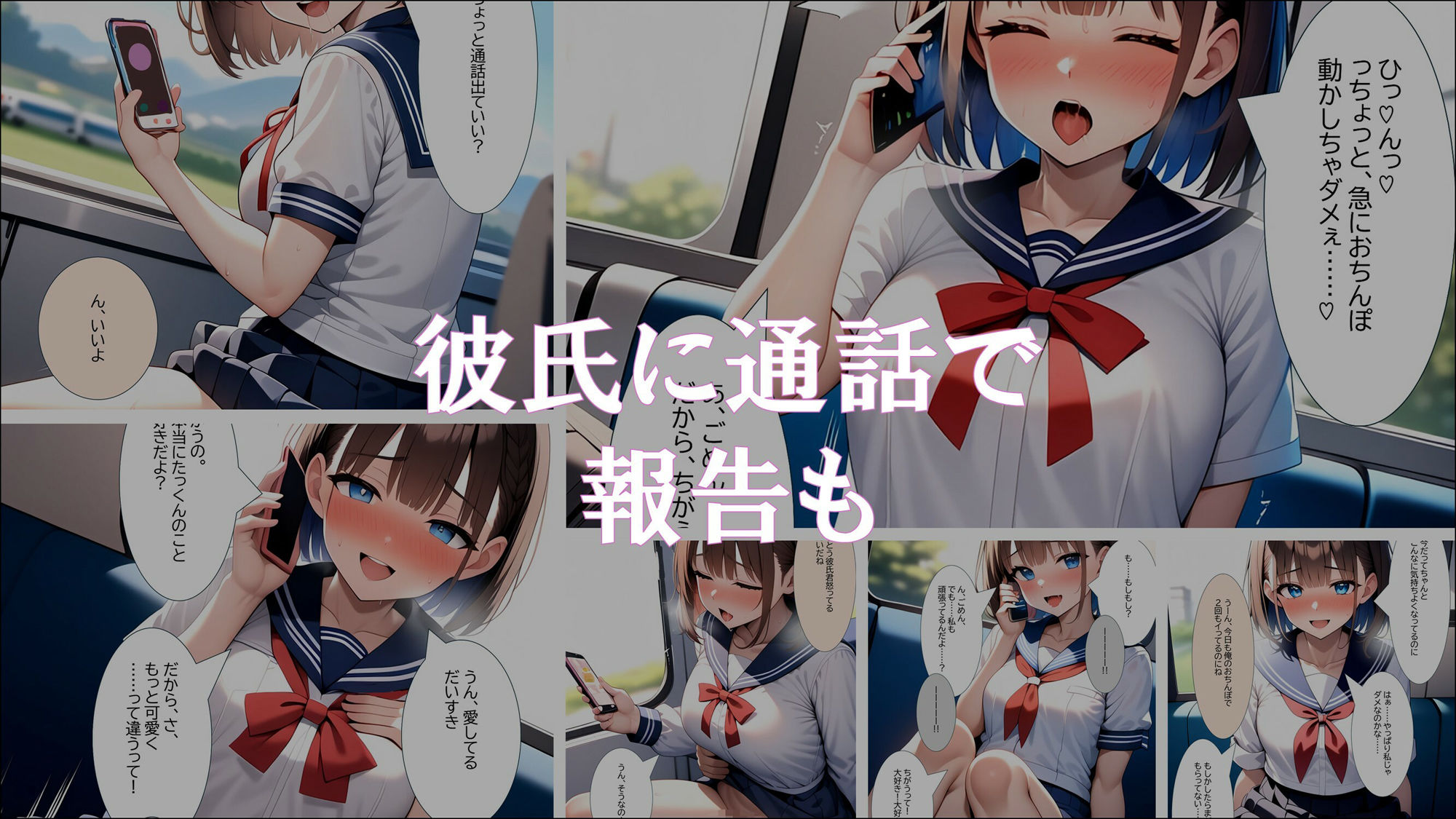 サンプル画像3:学生常識改変 『私彼氏のために変態になります！』(ほしあかりワークス) [d_418521]