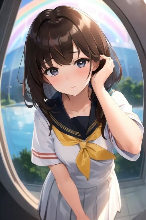 サンプル画像2:幼馴染との想い出〜制服編 その2〜(忍の庵) [d_418555]