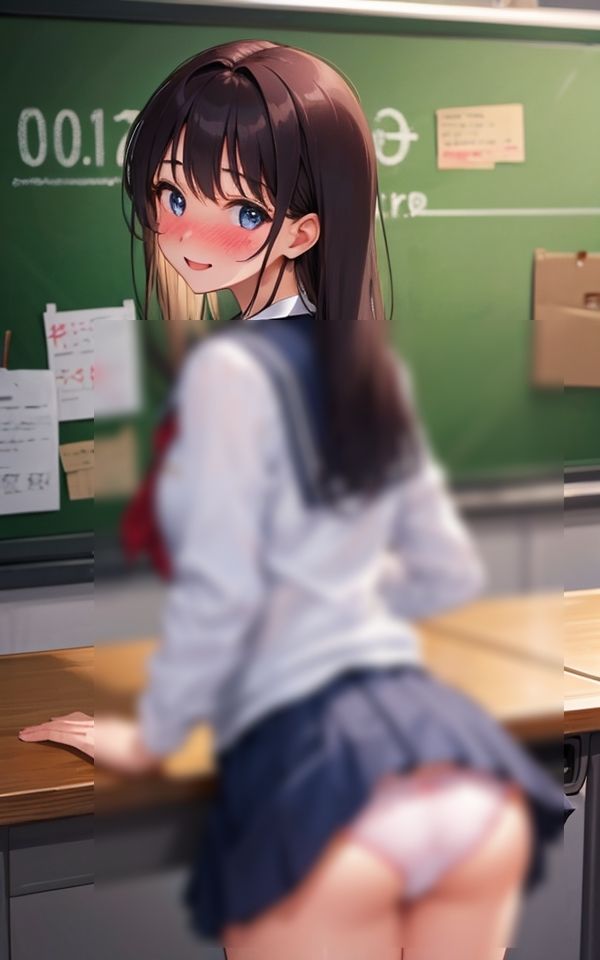 サンプル画像1:見せてあげる 〜ミニスカートから見えるパンチラショット〜(淫乱魔法使い) [d_418651]