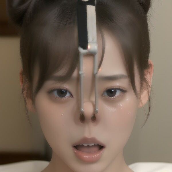 サンプル画像2:鼻フェチのための大きい鼻を持つ女の子たち〜鼻フックを添えて〜(乳房研究所) [d_418658]