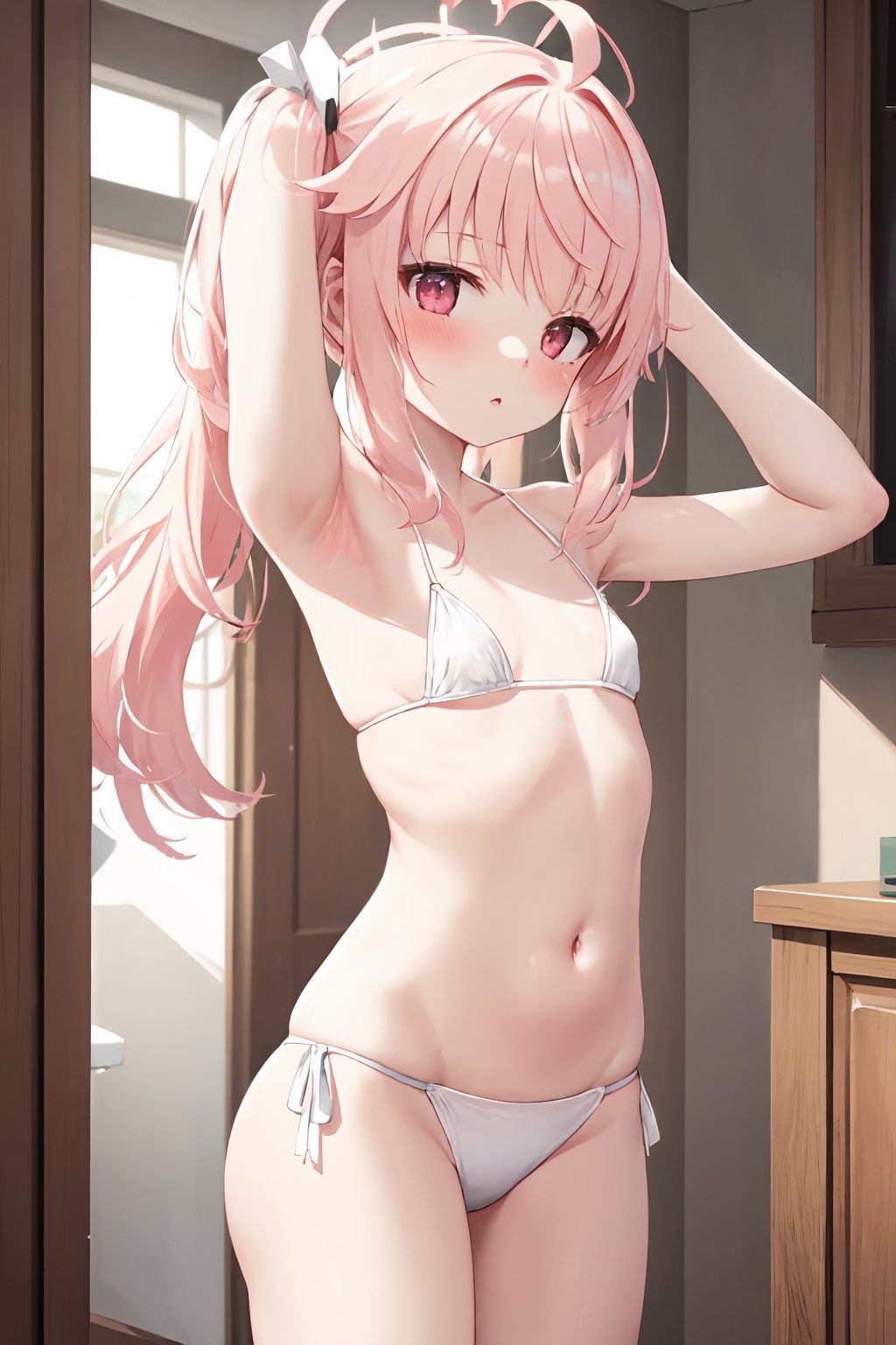 サンプル画像2:柚○ナツのグラビア？撮影(かもかも南蛮) [d_418696]