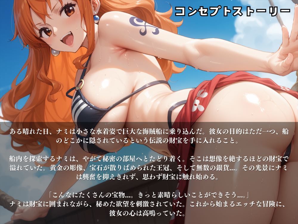 サンプル画像1:淫らな海賊船〜欲望の航海日誌〜(絵空事組合) [d_418701]