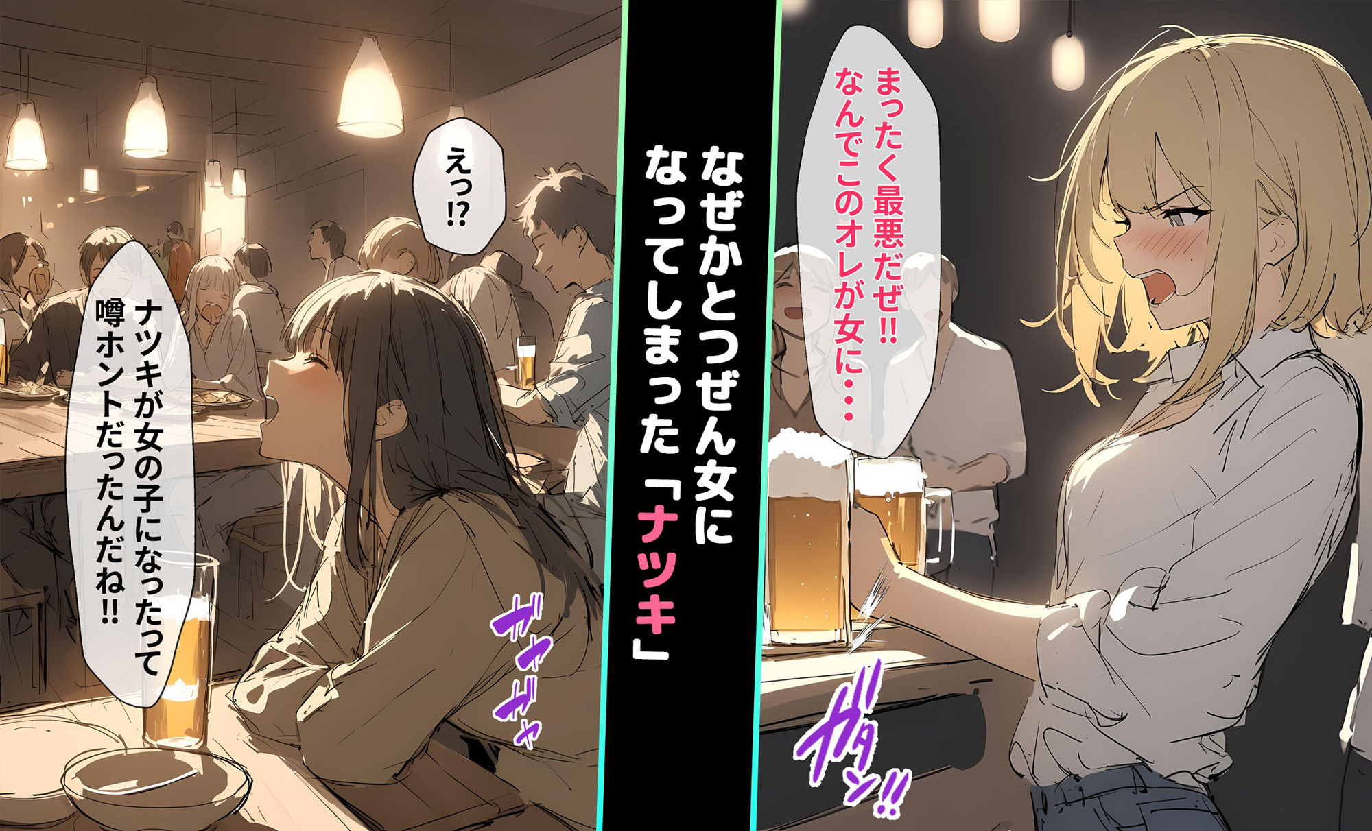 サンプル画像1:生意気なTS娘がオンナノコになるまで(晴天艦) [d_418704]