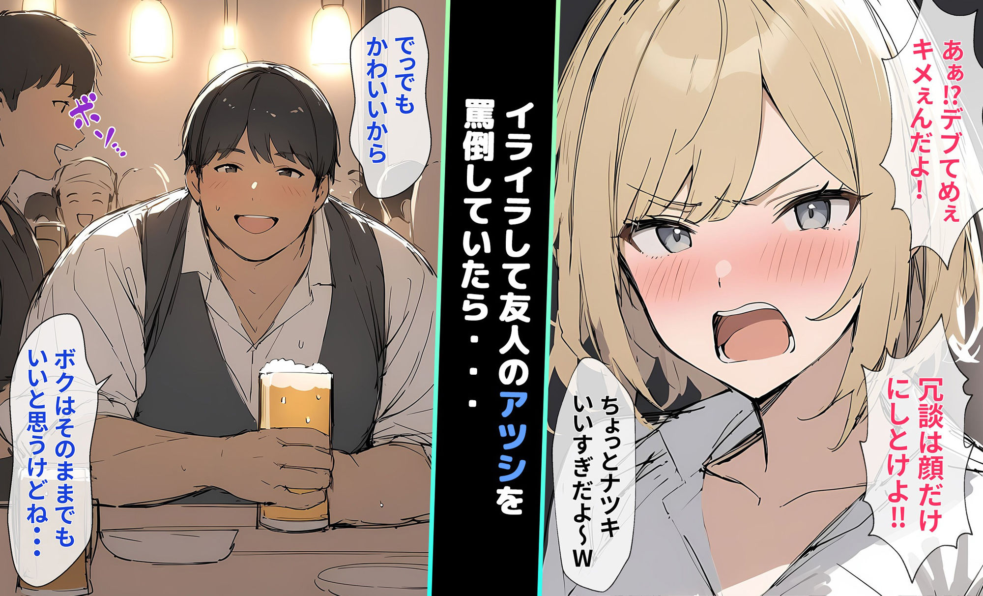 サンプル画像2:生意気なTS娘がオンナノコになるまで(晴天艦) [d_418704]