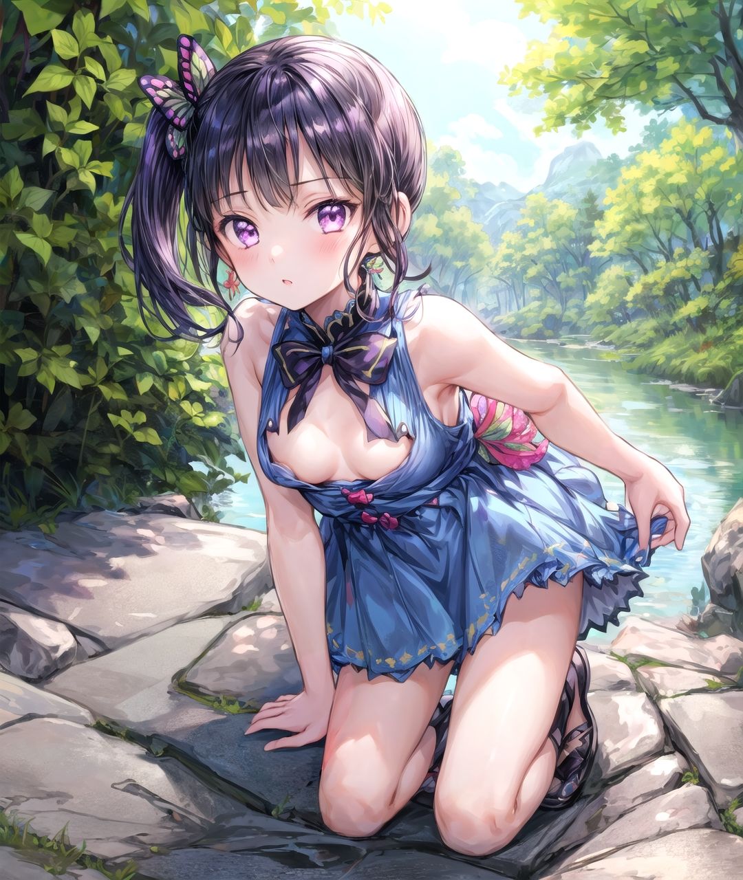 サンプル画像1:美少女たちのひととき・栗〇落カナヲ（鬼〇の刃）(Aark) [d_418798]