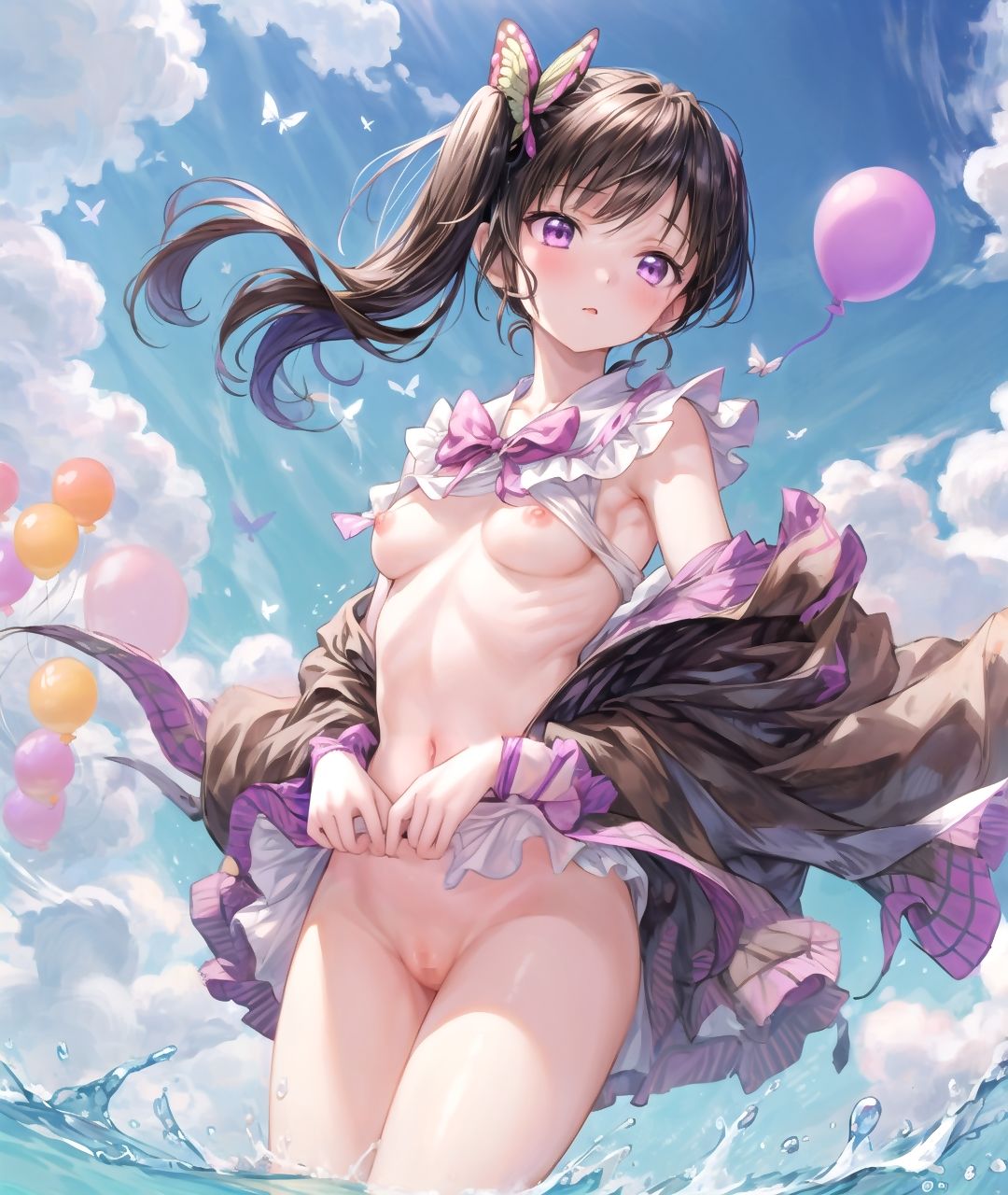 サンプル画像5:美少女たちのひととき・栗〇落カナヲ（鬼〇の刃）(Aark) [d_418798]