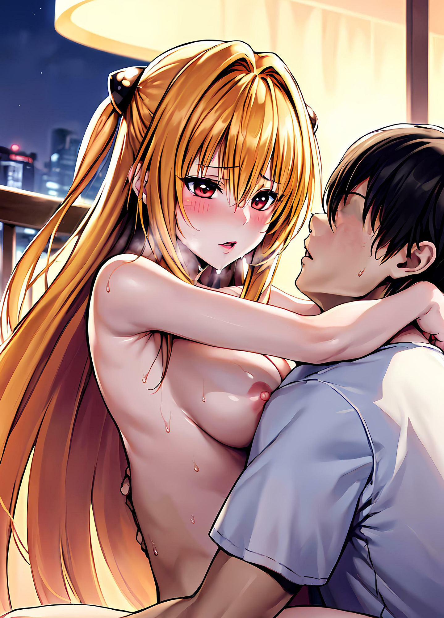 サンプル画像6:ヤ●とのイチャラブ性交、はらませ計画(しろぐみ) [d_418799]