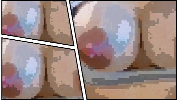 サンプル画像2:溢れている母乳汁II(NFTのエロ子) [d_418806]