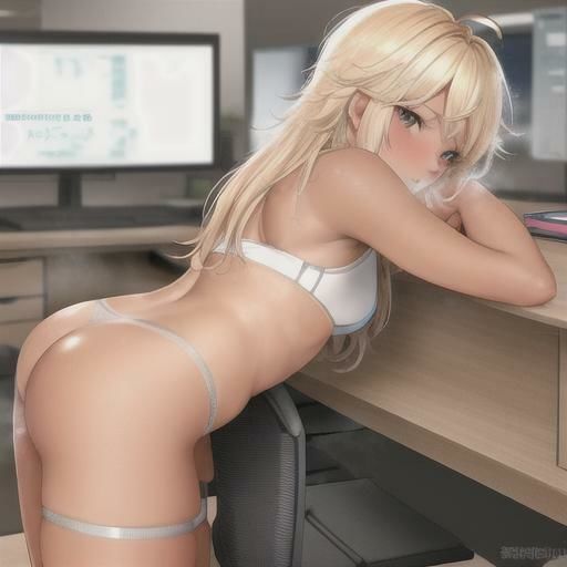 サンプル画像2:オタク君にやさしい金髪黒ギャルちゃんのどこでも露出！！(まんまんちん) [d_418865]