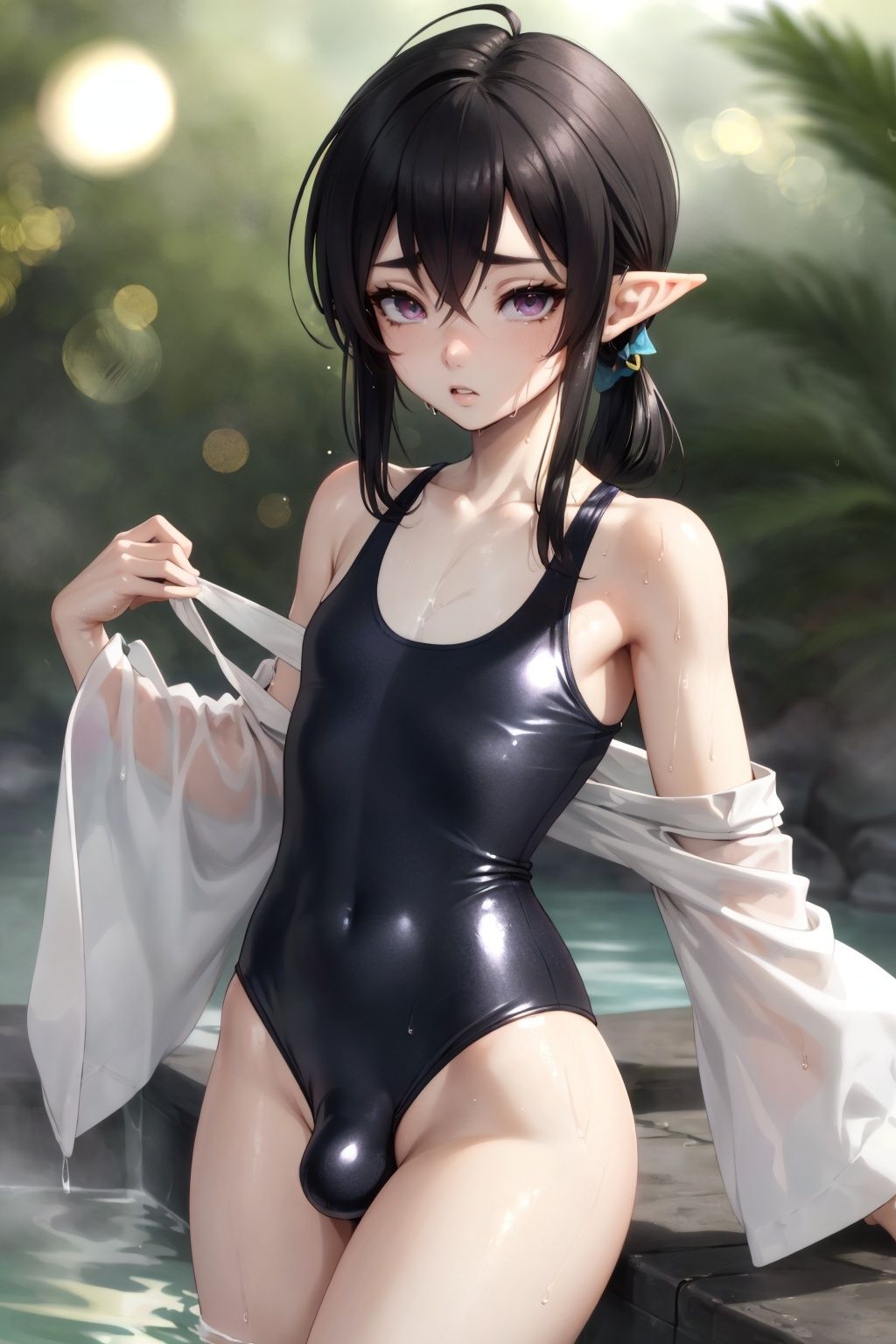 サンプル画像5:エルフの男の娘ミニCG集 Vol.5(Bokkemon) [d_418900]