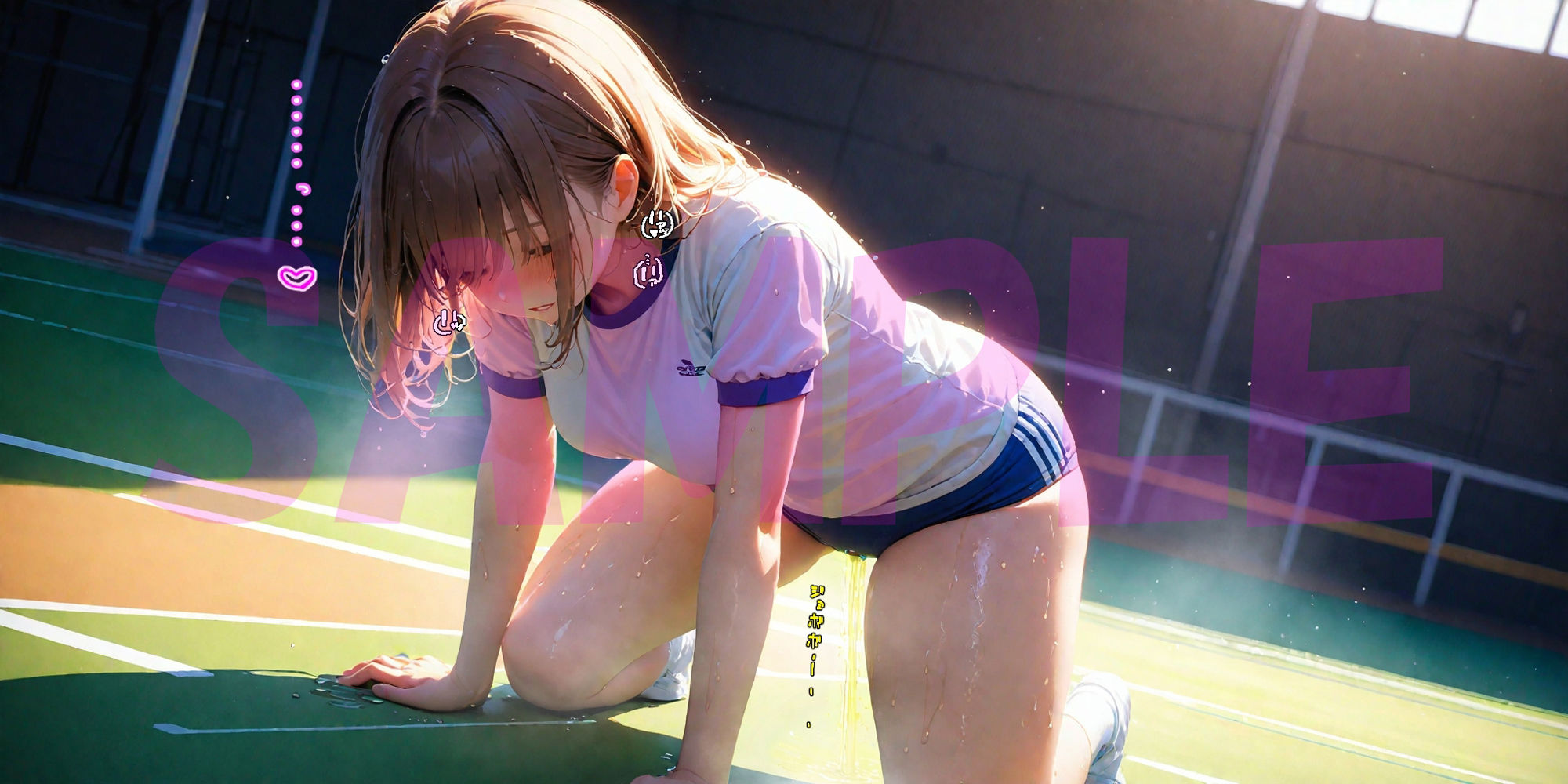 サンプル画像4:【推しつ子】〜お漏らし体育偏〜(じいや) [d_418908]